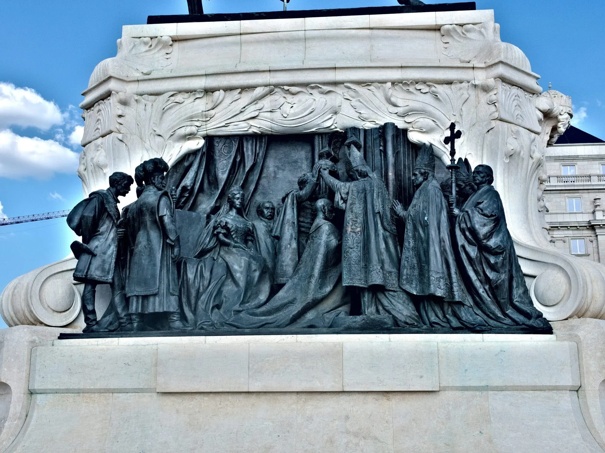 A relief on Andrássy Avenue