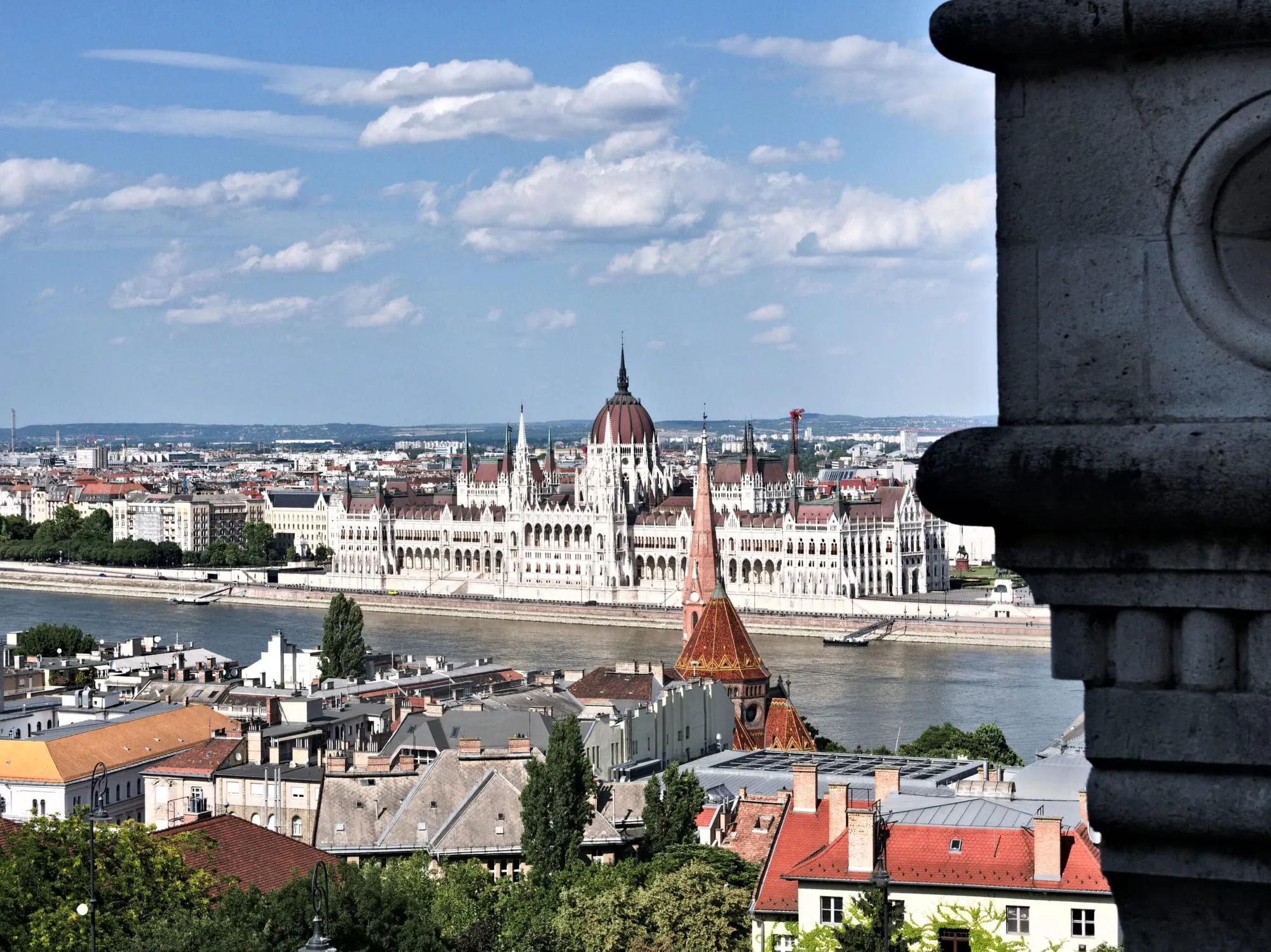 The Parliament from the Buda side