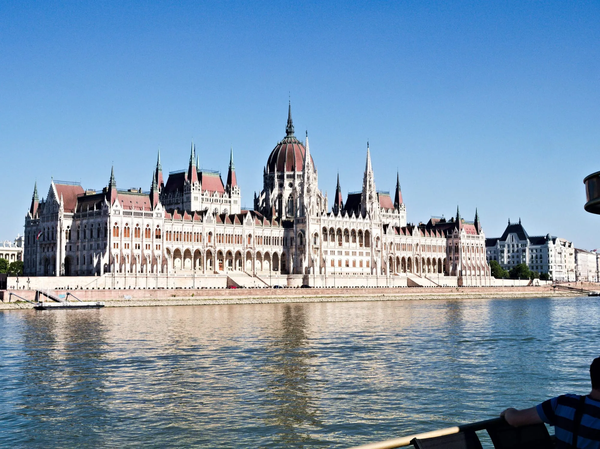 The Parliament across the Danube